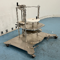 Pall Stax Process-Scale Chassis, 5-High with Casters image 1